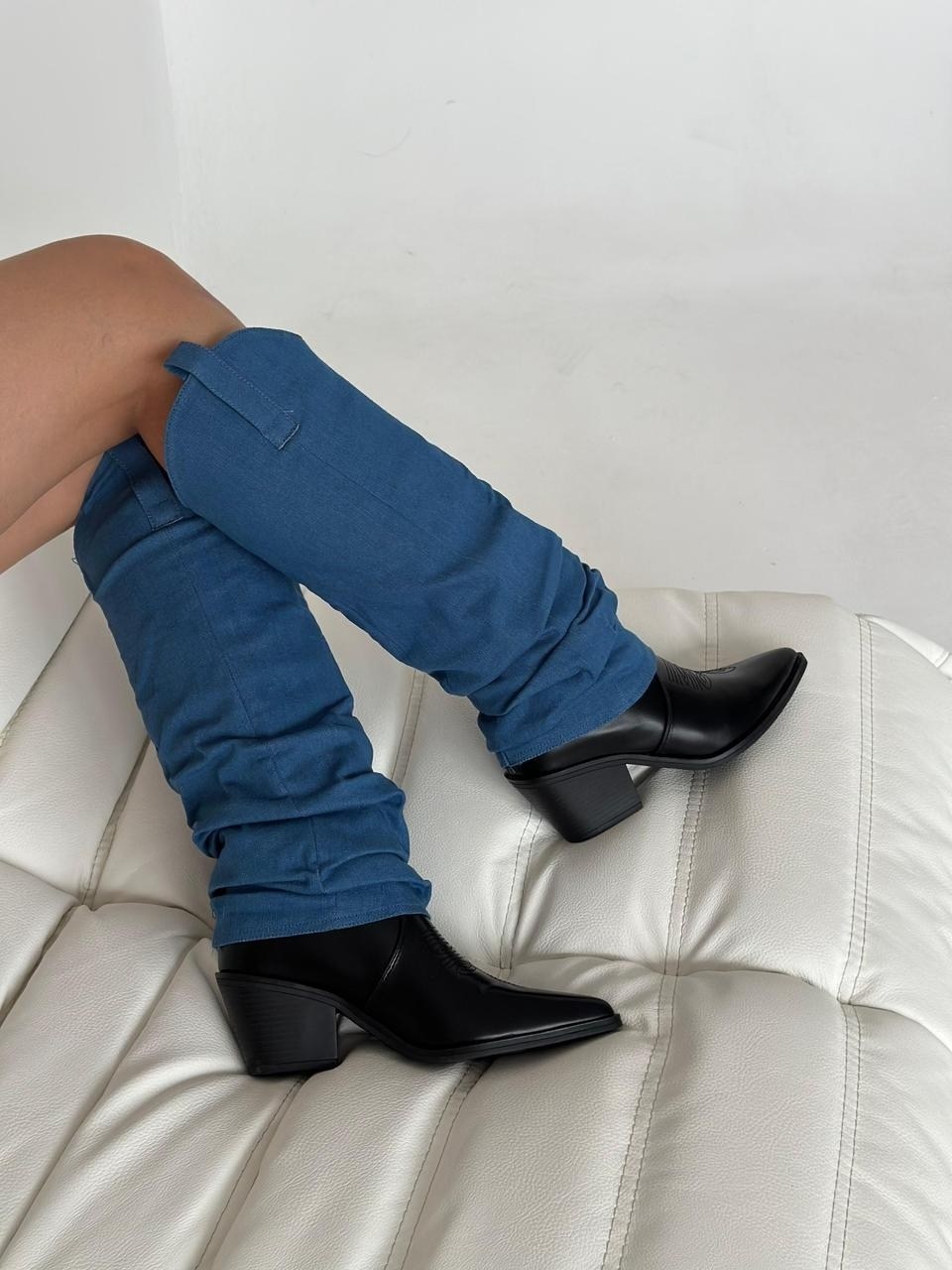 женские сапоги,высокие сапоги,сапоги джинсовые,сапоги до колен,женские сапоги до колена