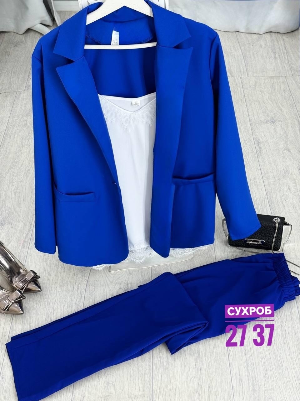 женские костюмы,костюм женский тройка,брючный костюм синий,костюмы двойки,синий брючный костюм женский