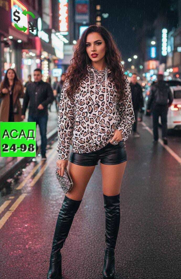 толстовка с леопардовым принтом,кофта женская,леопардовая кофта,свитшот женская,блузка с леопардовым принтом