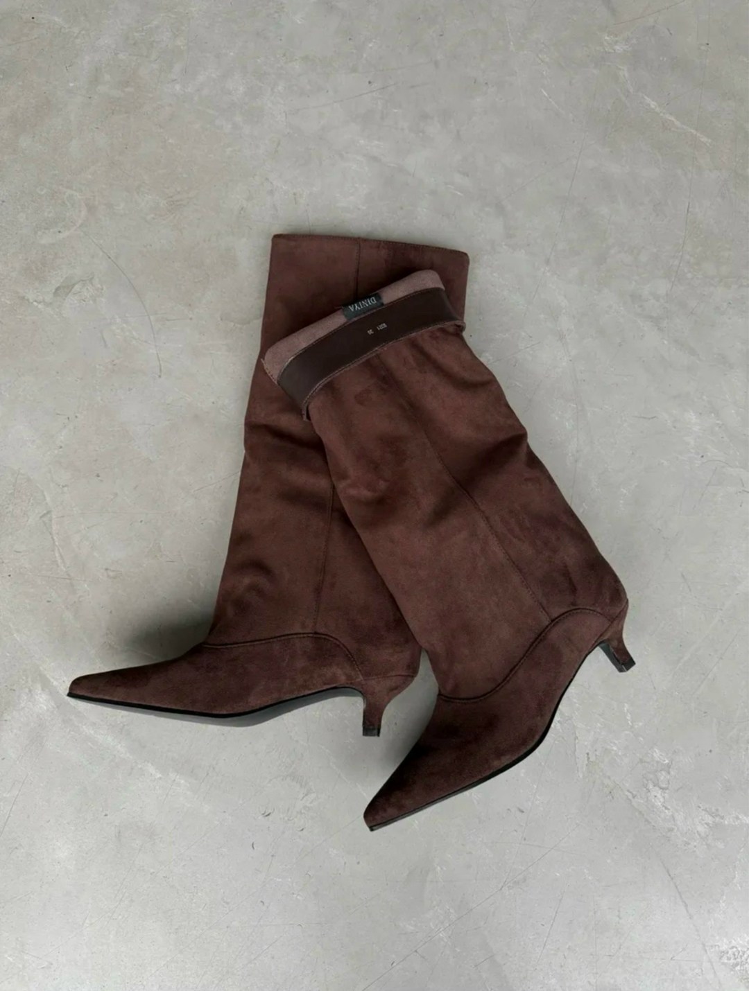 замшевые сапоги,элегантные сапоги,высокие сапоги,сапоги из натуральной замши,коричневые сапоги