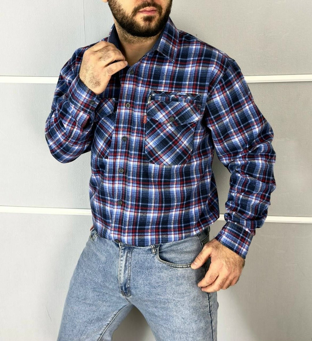 теплая рубашка,рубашка на флисе,рубашка теплая на флисе,рубашка теплая в клетку с длинными рукавами,рубашка