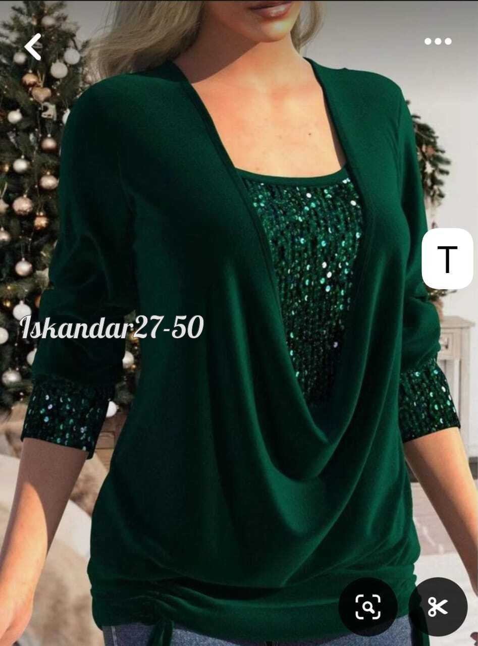 блузка с пайетками,блузка элегантная,женская кофта,модная блузка,блестящая блузка