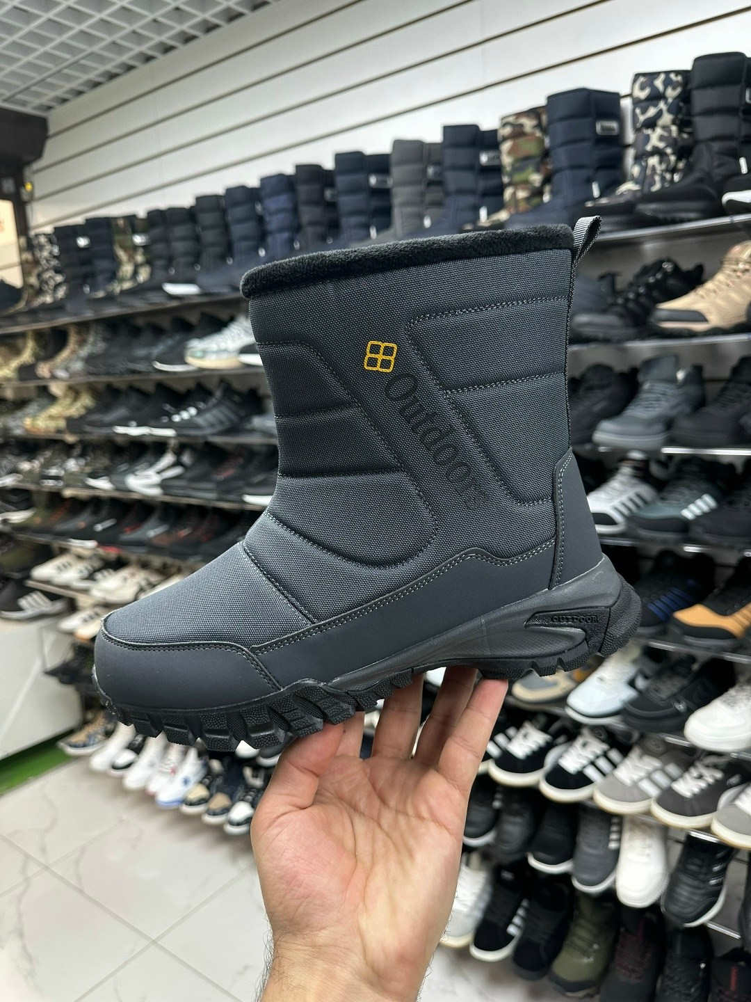 , дутики,зимняя ,теплая ,мужские зимние дутики