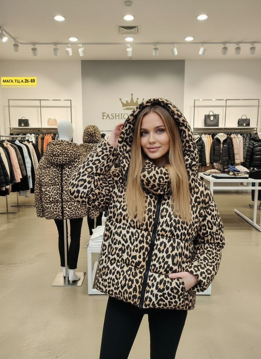 куртка женская,леопардовая куртка,куртка демисезонная,монклер леопардовый пуховик,зимние куртки