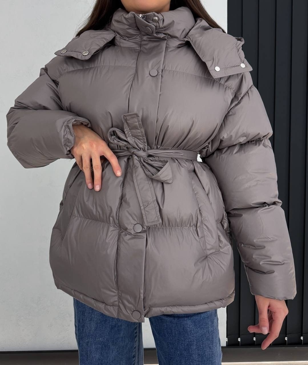 женские пуховики,куртка демисезонная,куртка с поясом,куртка пуховик,куртка оверсайз