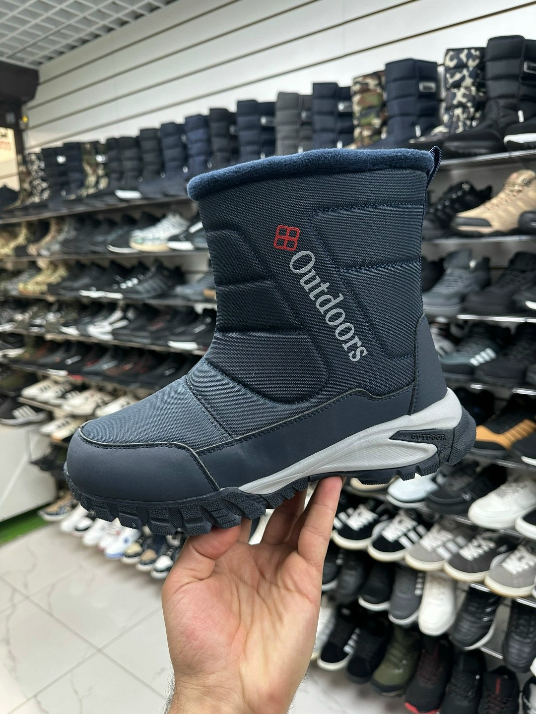 , дутики,зимняя ,теплая ,мужские зимние дутики