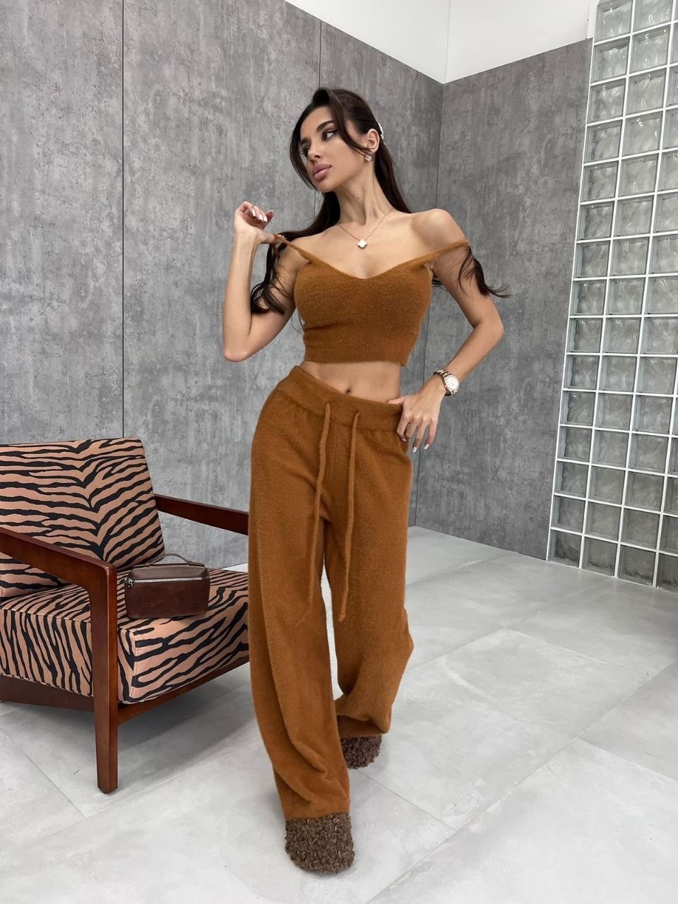 вязаные костюмы,костюм трикотажный,пижамы для женщин,костюм с кардиганом,кардиган