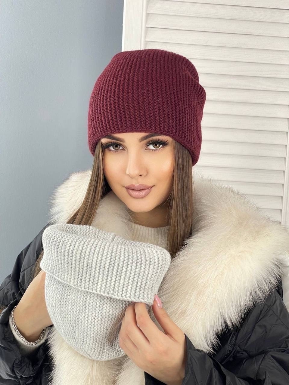 шапка вязаная женская,шапка женская,зимняя вязаная шапка бини,универсальная женская шапка,шапка универсальная