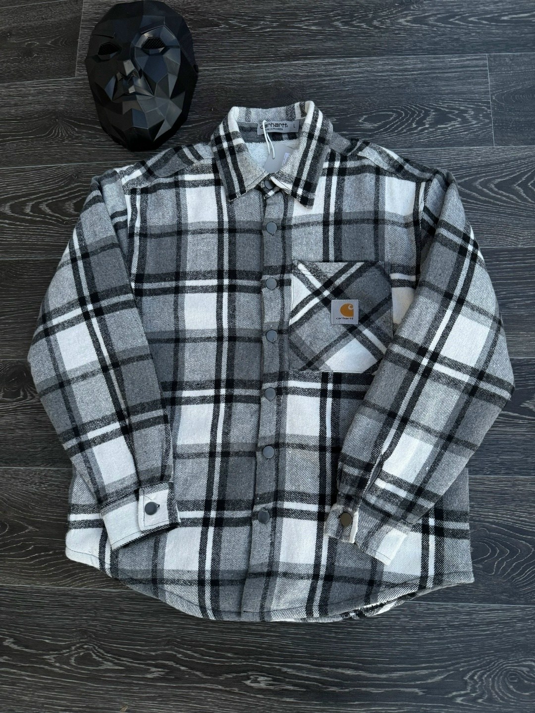 рубашка carhartt,carhartt рубашка мужская,куртка рубашка,оверсайз рубашка в клетку,рубашка кархарт в клетку