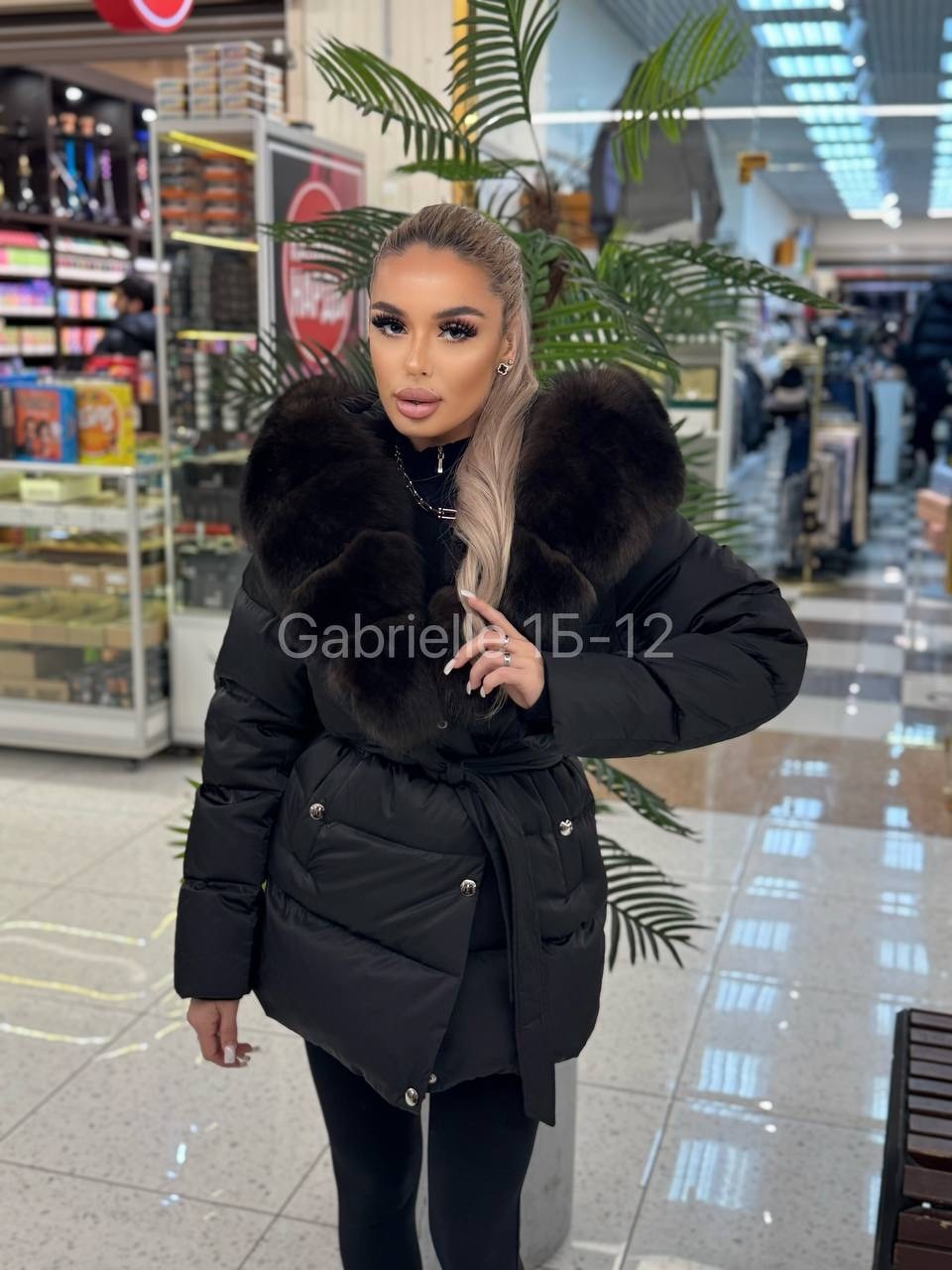 пуховики с мехом,пуховики с натуральным мехом,короткий пуховик,зимние куртки,женская зимняя куртка