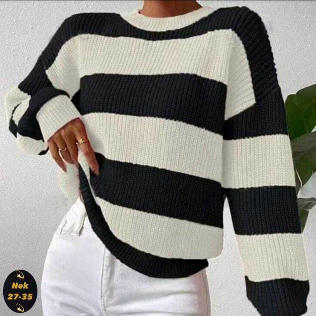 полосатый свитер,свитер в полоску,вязаный свитер в полоску,свитер для женщин,свитер оверсайз в полоску кофта