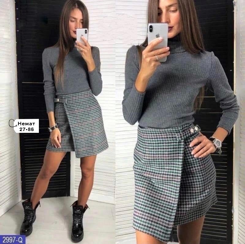 юбка,юбка из твида,твидовая юбка,юбка с кофтой,юбка твидовая мини