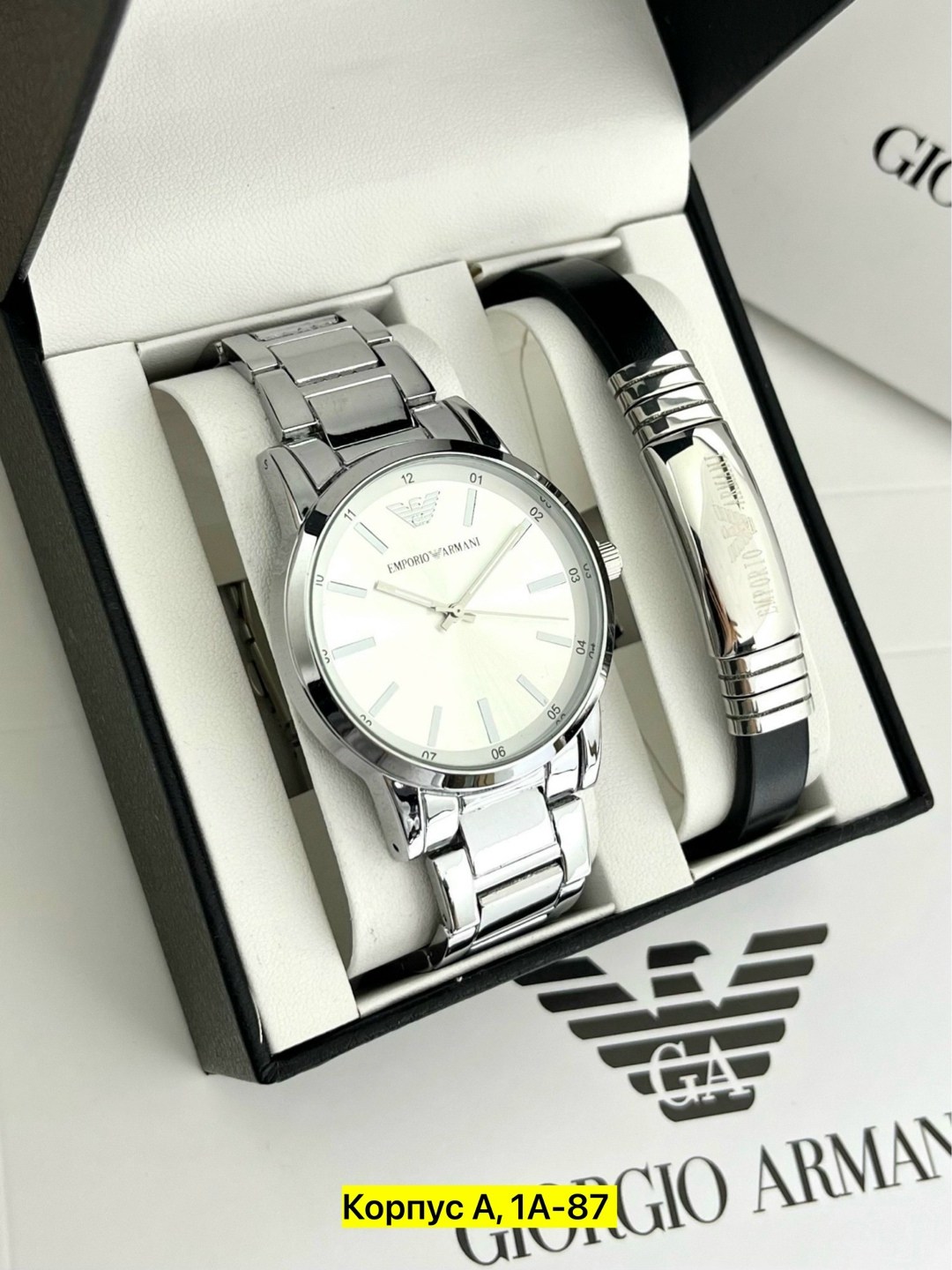 набор армани мужской,армани часы,часы мужские,набор для мужчин,мужские наборы