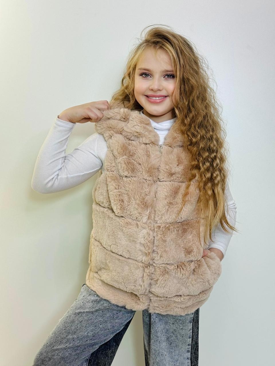 меховая жилет,меховая жилетка,детские меховые жилеты,жилетка детская меховая,жилет детский меховой