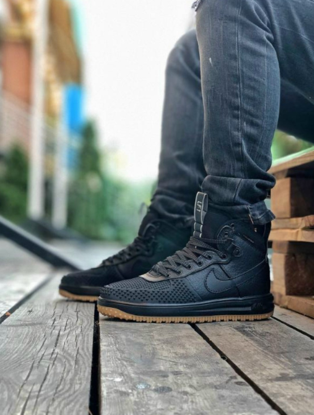 nike lunar force 1 duckboot,кроссовки nike lunar force 1 duckboot,nike lunar force 1 duckboot black gum,nike lunar force 1 duckboot черные,nike lunar force 1 duckboot black