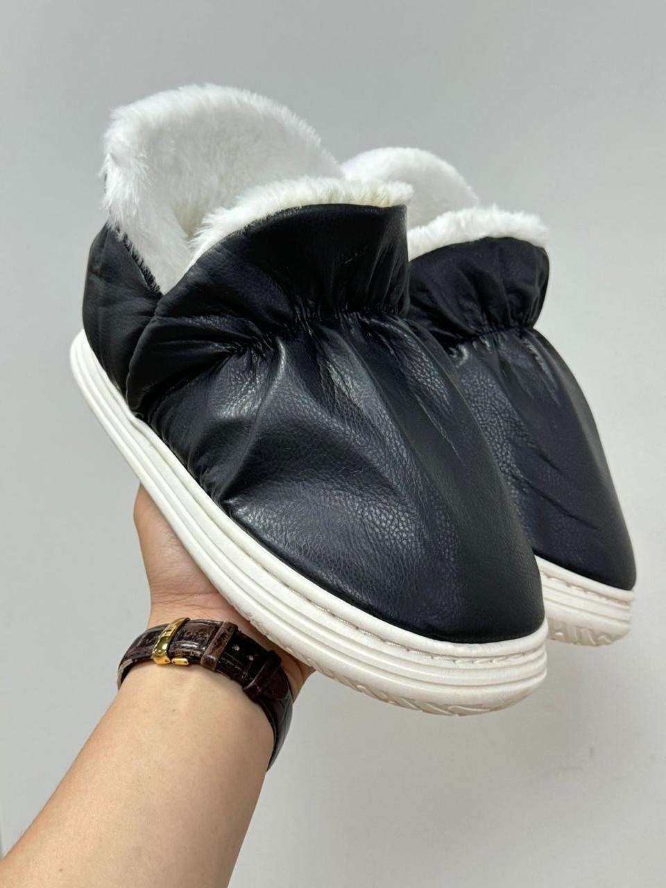 тапочки зимние,тапки дутики,тапочки теплые,домашние тапочки,дутики женские короткие