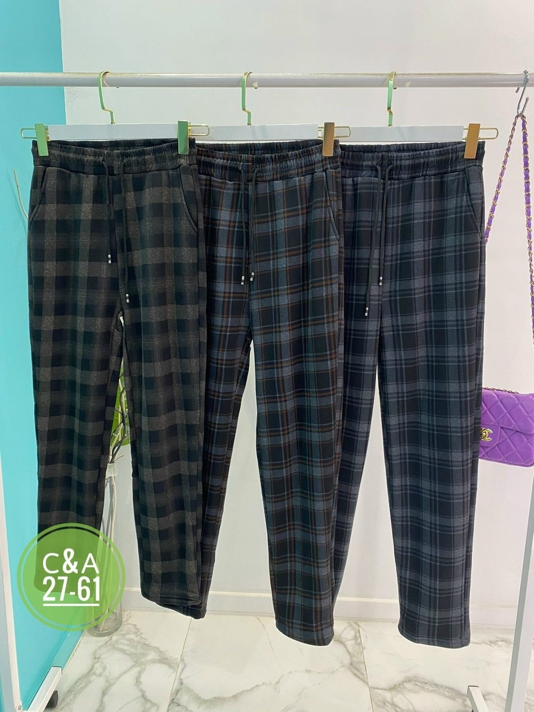 брюки в клетку теплые,женские брюки,брюки в клетку,брюки в клетку женские,брюки джинсы