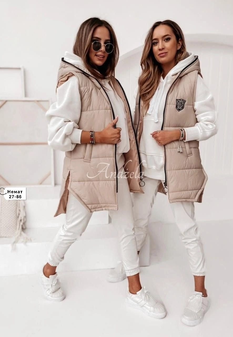 жилетка женская,жилетка с капюшоном,модные синтепоновые жилеты,жилет женский,жилет на синтепоне