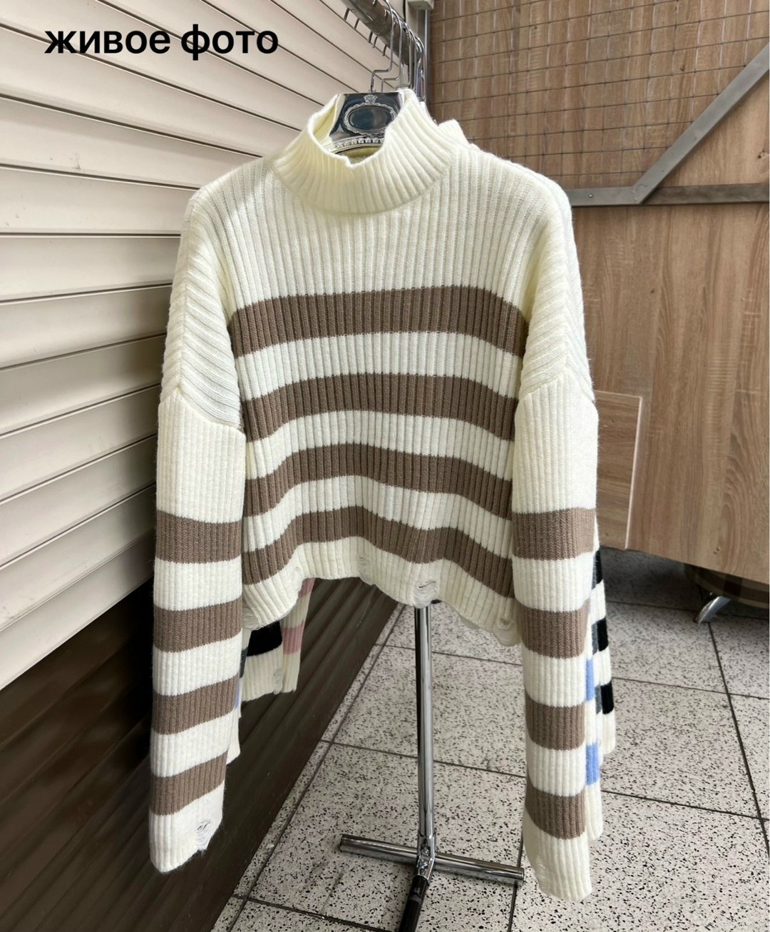 базовый вязаный свитер,кофта вязаная рваная укороченная,свитер женский кофта,свитер женский в полоску оверсайз,джемпер в полоску