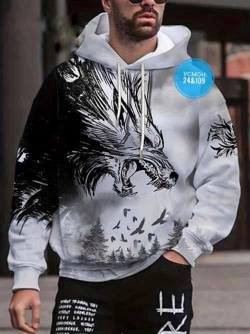 толстовка мужская с капюшоном,толстовка с капюшоном с принтом,модная толстовка,толстовка с рисунком,толстовка в стиле