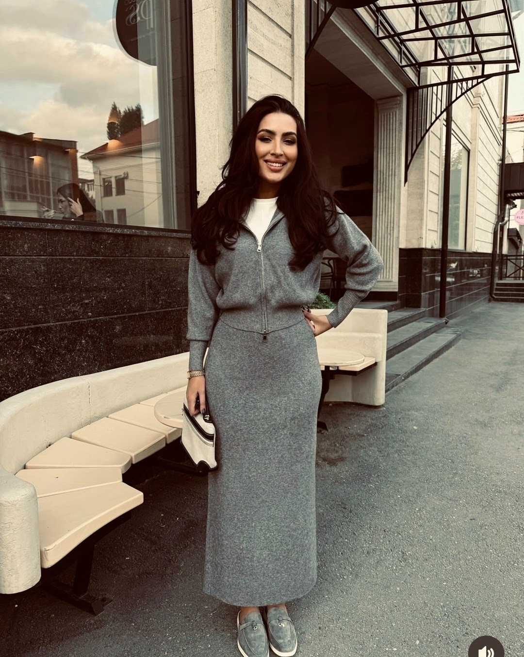 трикотажные костюмы,костюм повседневный,костюм из кашемира,женские костюмы с юбкой,вязаный костюм с юбкой