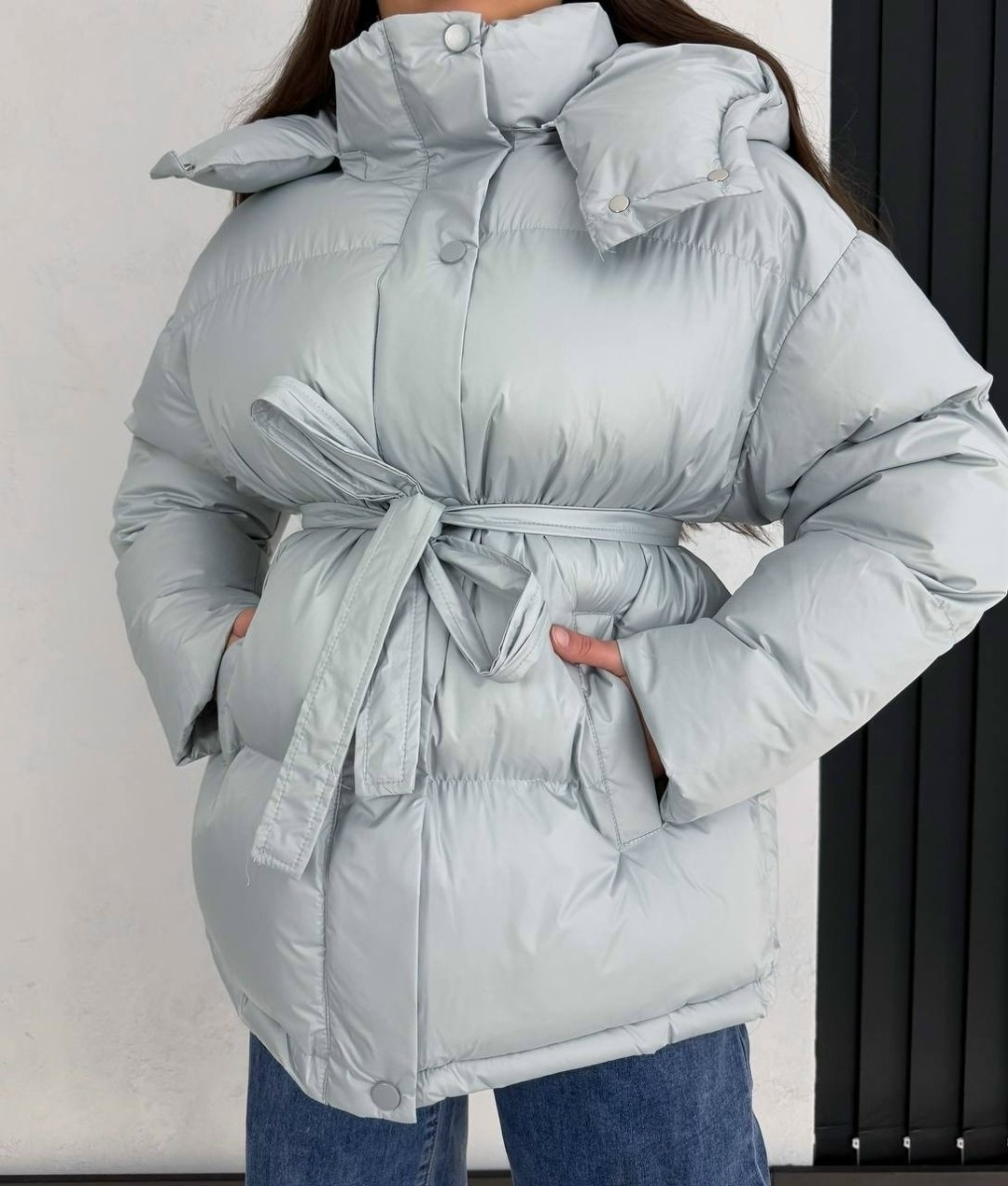 женские пуховики,куртка демисезонная,куртка с поясом,куртка пуховик,куртка оверсайз