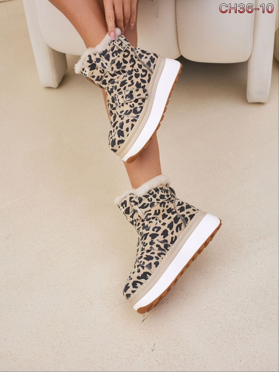,угги женские, женская,леопардовые угги,зимние угги на платформе