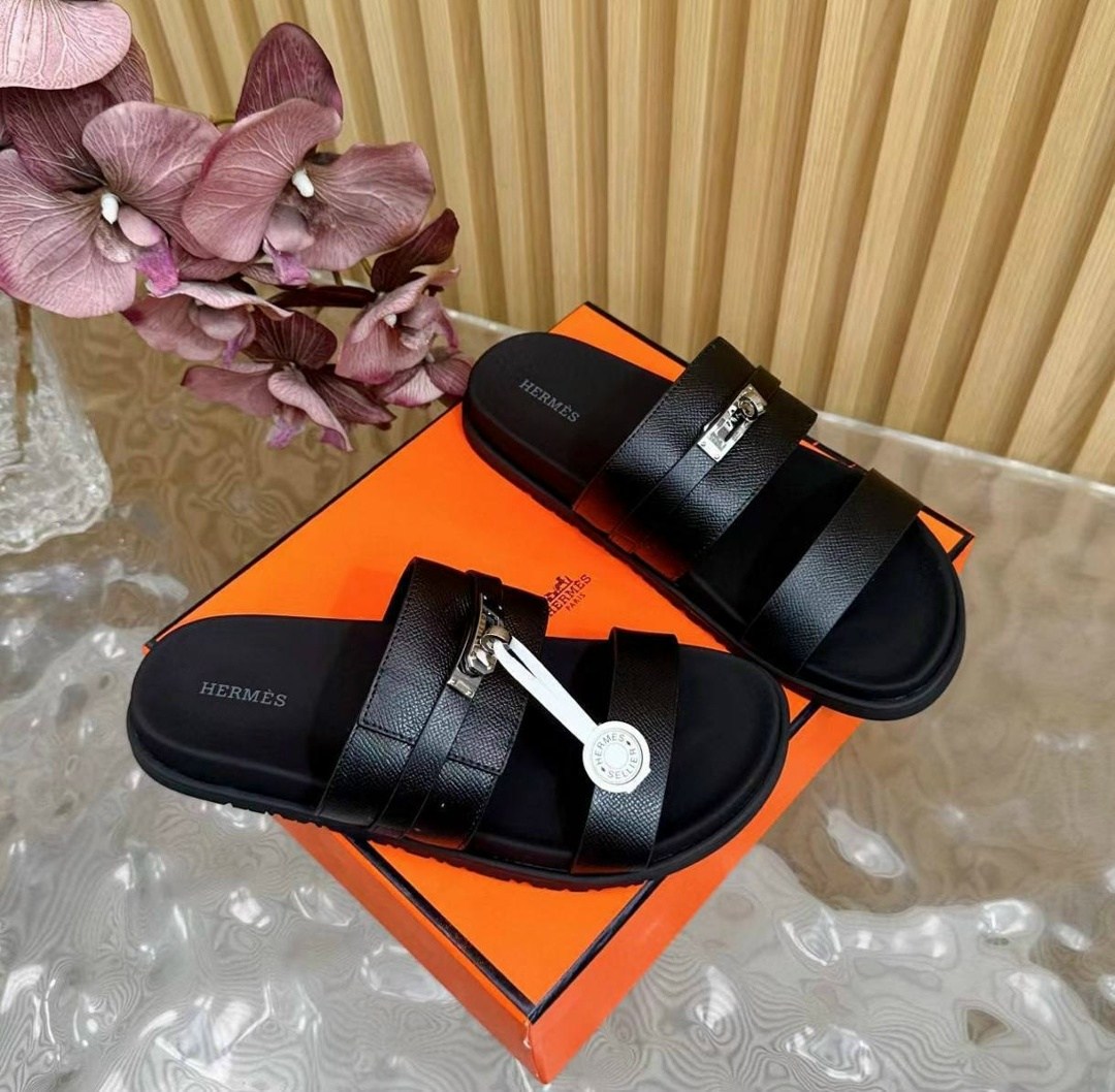 hermes шлепанцы,,мужские шлепанцы,шлепанцы стильные,сандалии hermes