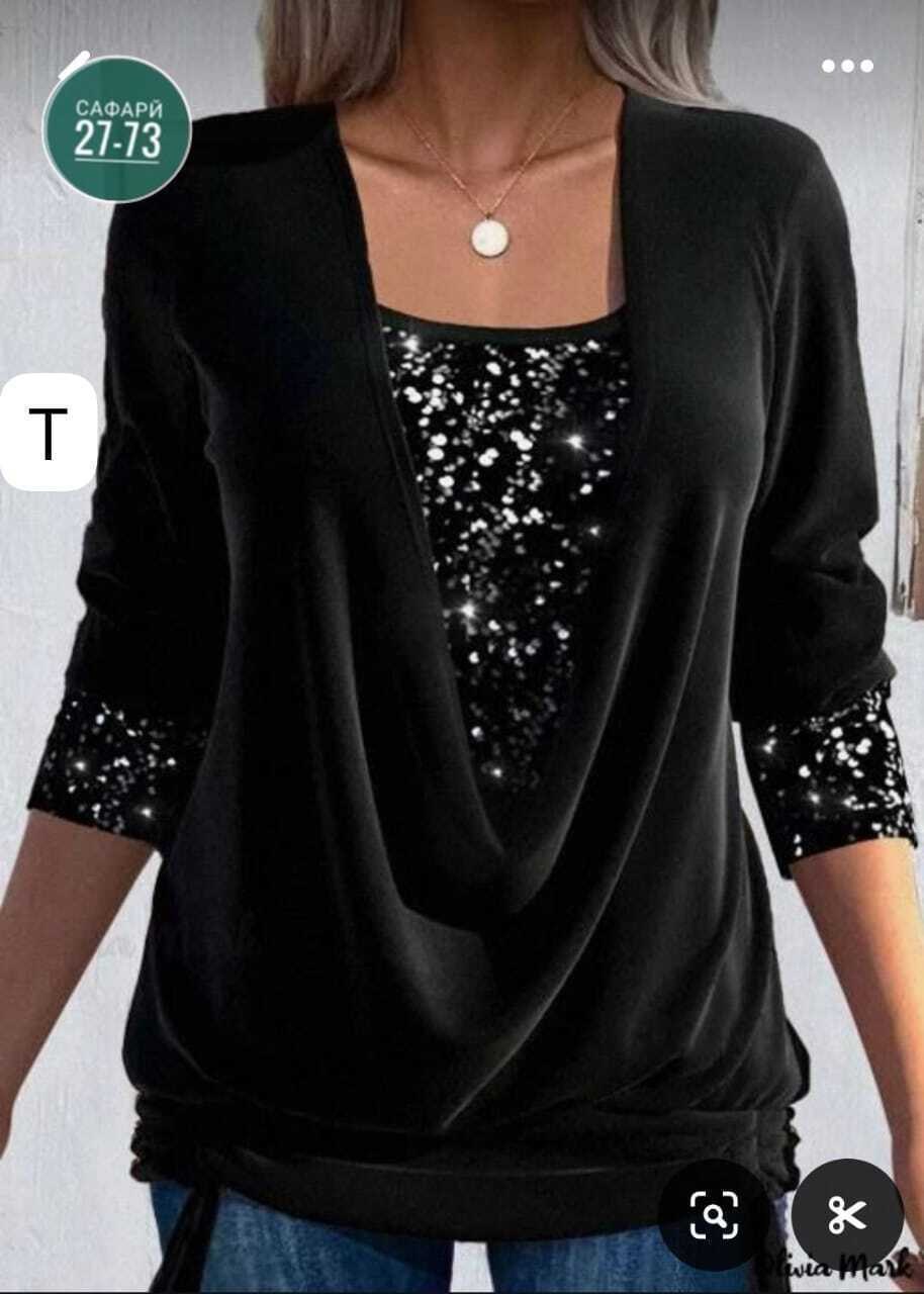женская кофта,блузка женская,модная блузка,блузка с пайетками,блестящая блузка