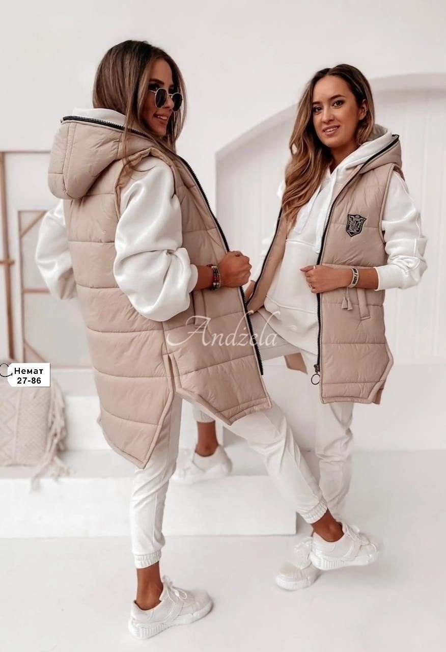 жилетка женская,жилетка с капюшоном,модные синтепоновые жилеты,жилет женский,жилет на синтепоне