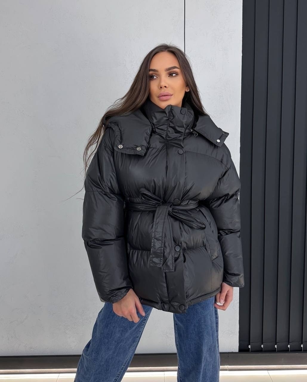 женские пуховики,куртка демисезонная,куртка с поясом,куртка пуховик,куртка оверсайз