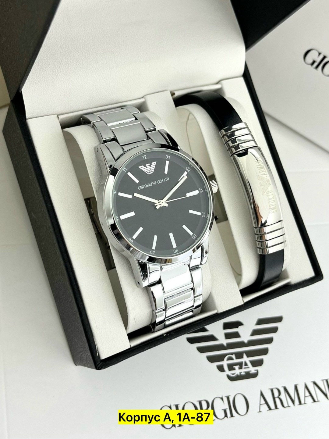 набор армани мужской,армани часы,часы мужские,набор для мужчин,мужские наборы