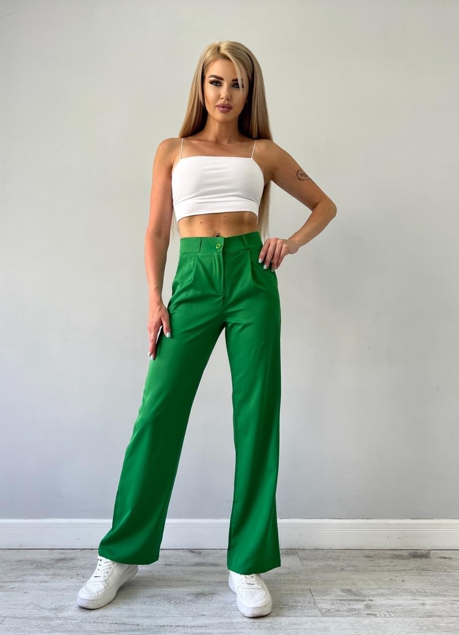 женские брюки палаццо,брюки палаццо,брюки женские,летние брюки палаццо,зеленые брюки