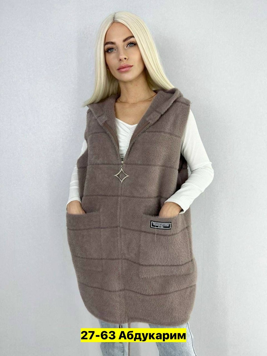 жилет альпака женский,альпака женская безрукавка,женские альпаки безрукавки,жилетка белая,жилетка женская