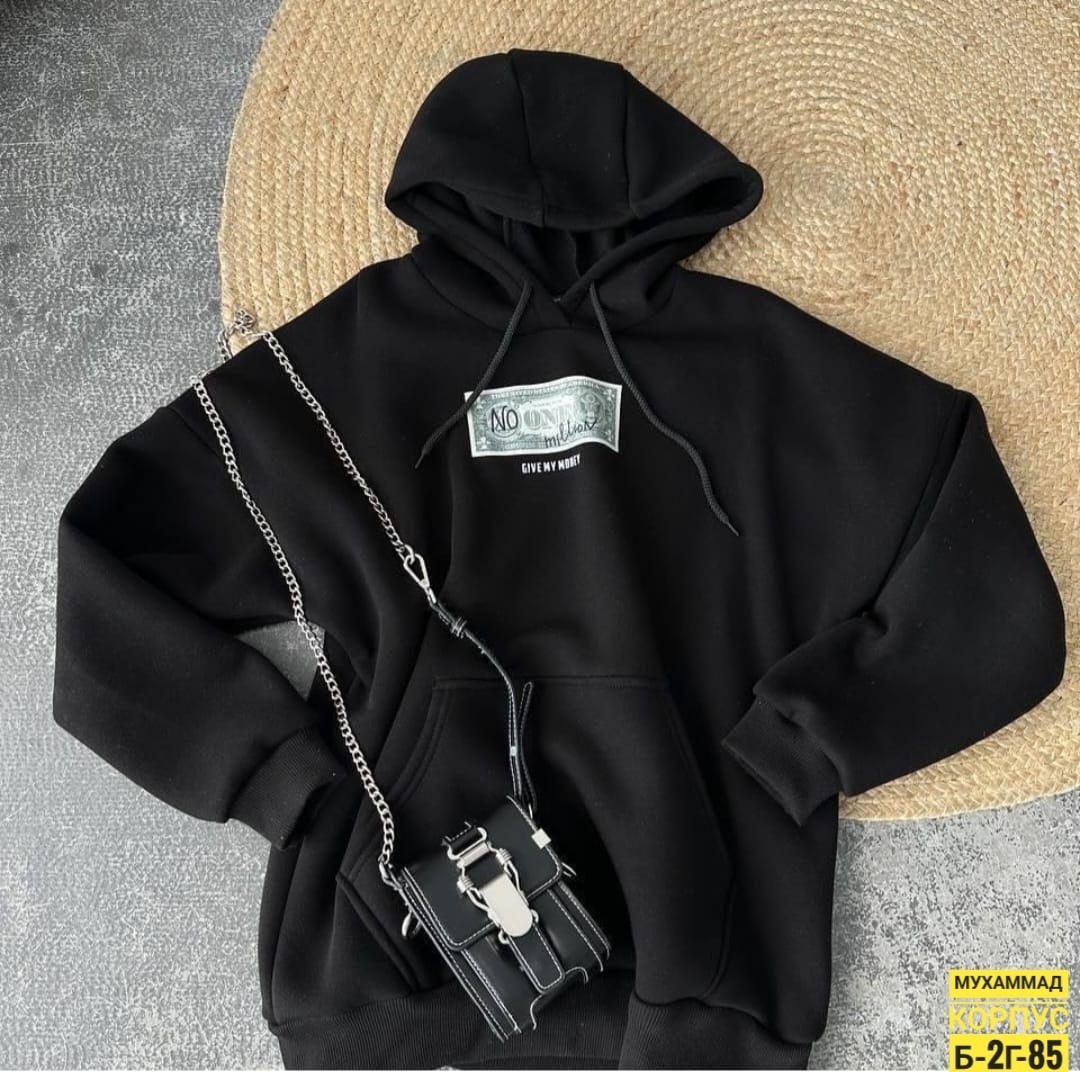 толстовка оверсайз,свитшот женская,оверсайз худи,кофта с капюшоном оверсайз,черное худи оверсайз