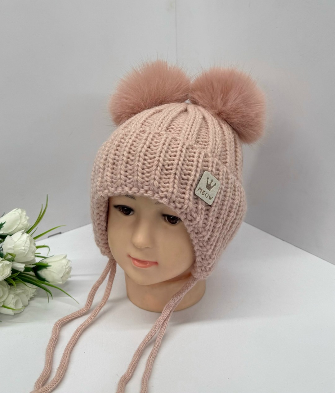 шапка детская,шапка зимняя для девочек,шапка для девочек,вязаная шапка,шапка для детей