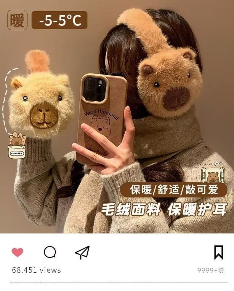 теплые наушники,игрушка,мягкие наушники,наушники меховые,наушники