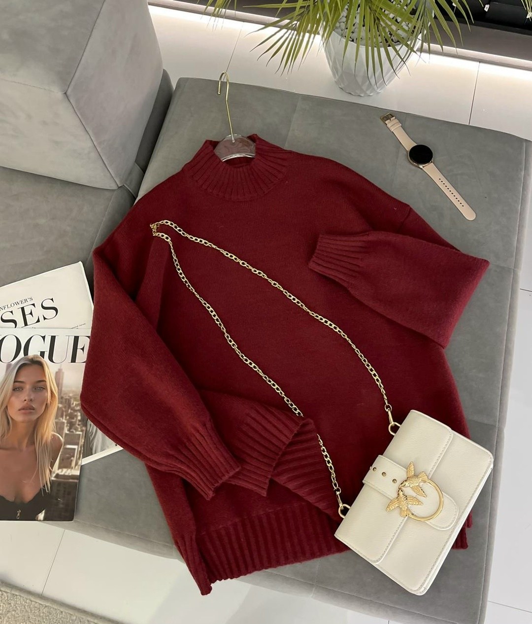 свитеры модные,женская кофта,свитер с воротником,свитера женские,коричневый свитер