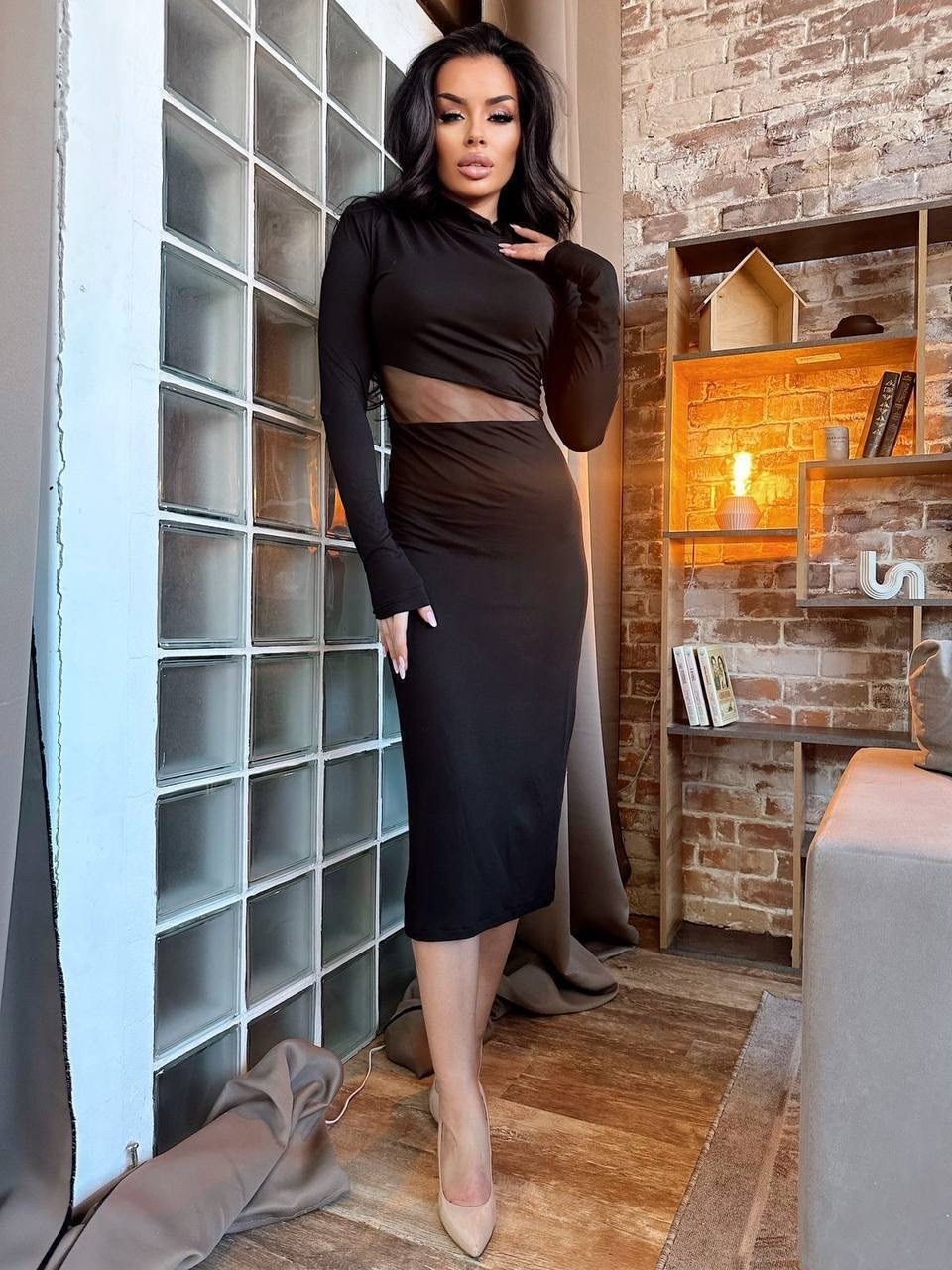 модное платье,облегающее платье,стильное платье,платье сетка,платье со вставками