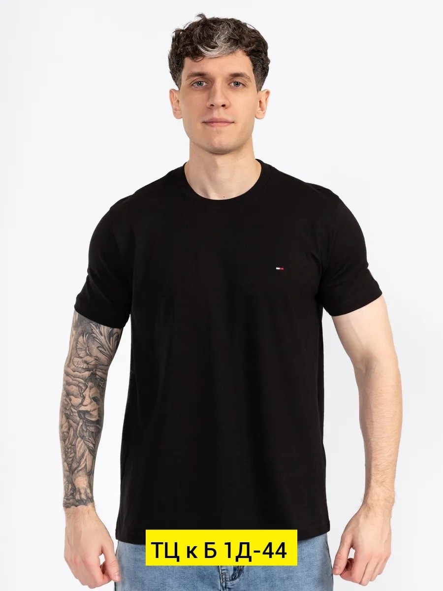 майка томми хилфигер мужская черная,футболки для мужчин,мужская футболка,футболка томми хилфигер черная мужская,футболка tommy hilfiger мужская