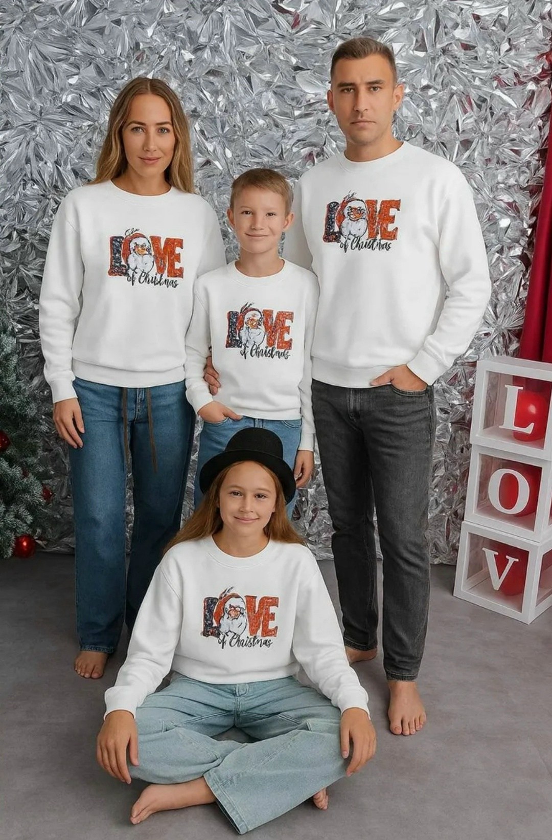 свитшот детский новый год,свитшот фэмили лук,детский свитшот,свитшот джемпер детский,свитшот женская