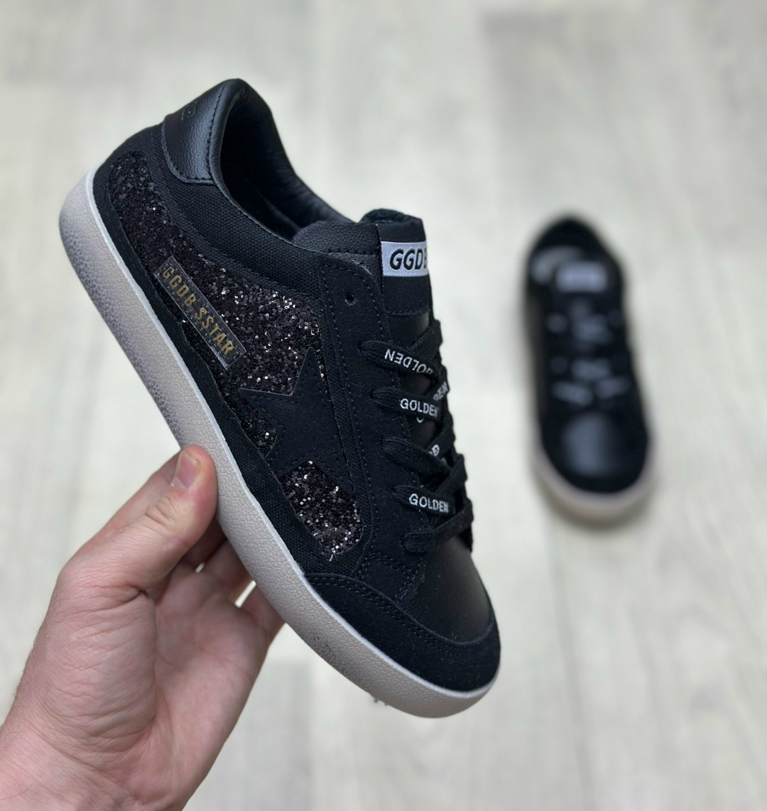 golden goose кеды черные,,кеды golden goose,кроссовки golden goose,golden goose кеды блестящие черные