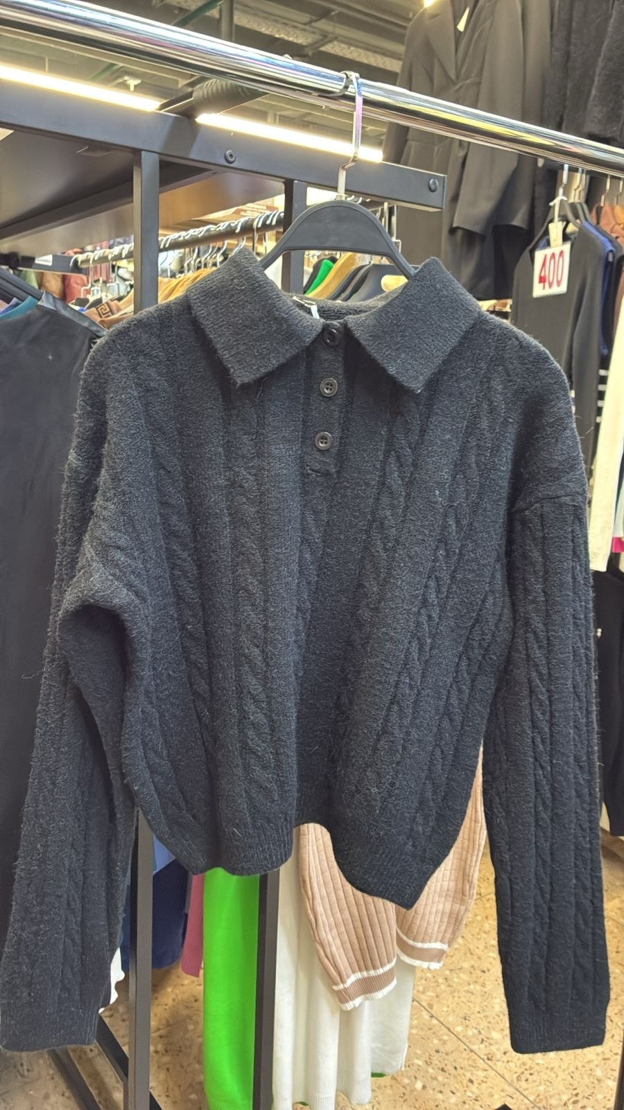 свитер с воротником поло,свитер с воротником,трикотажный свитер,свитера женские,свитер поло