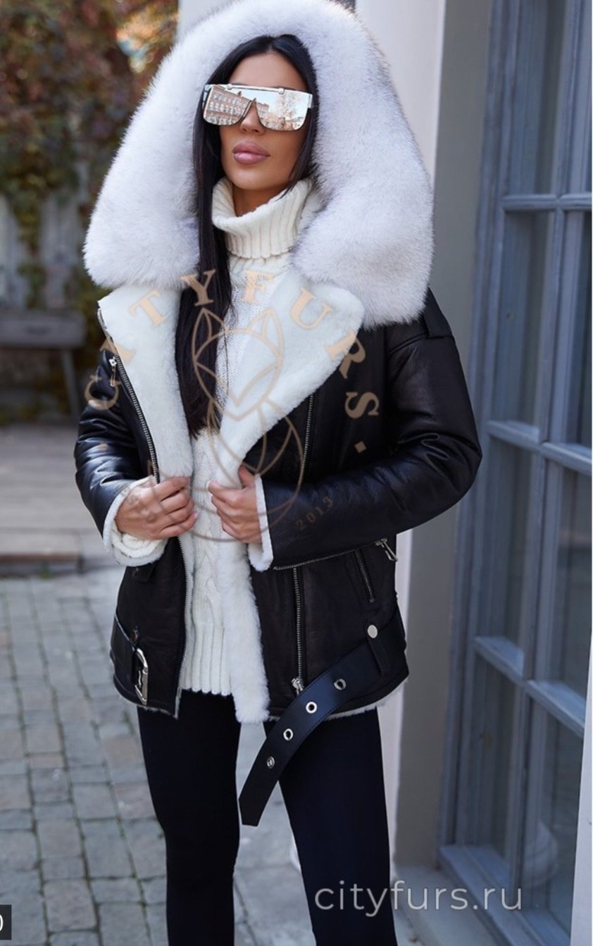 дубленка авиатор с капюшоном,дубленка с капюшоном,дубленка женская,дубленка женская авиатор,дубленка с белым мехом