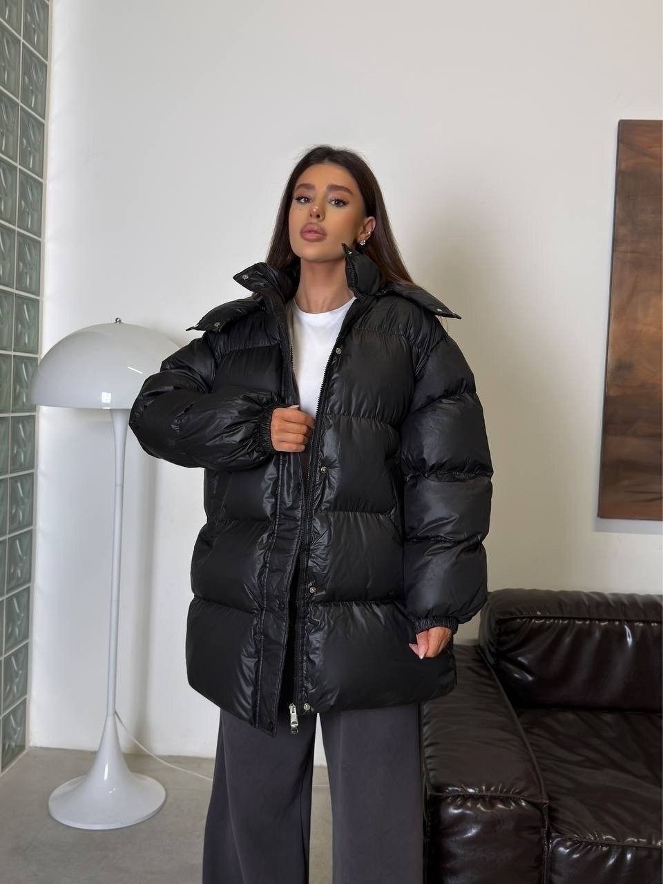 пуховик повседневный,пуховики оверсайз,куртка пуховик,куртка модная,пуховик