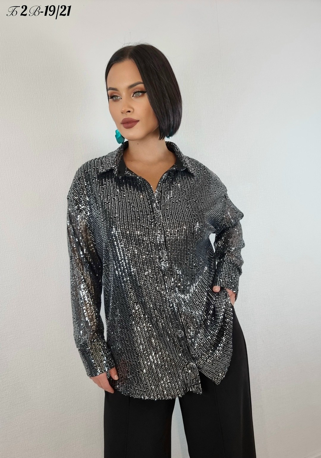 женская рубашка больших размеров,рубашка с пайетками,рубашка женская,повседневная рубашка,женская блуза