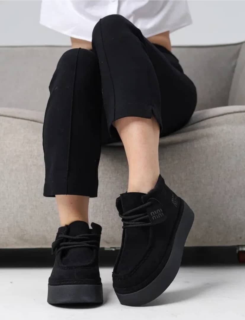 ,женская ,ботинка, на высокой подошве,угги женские