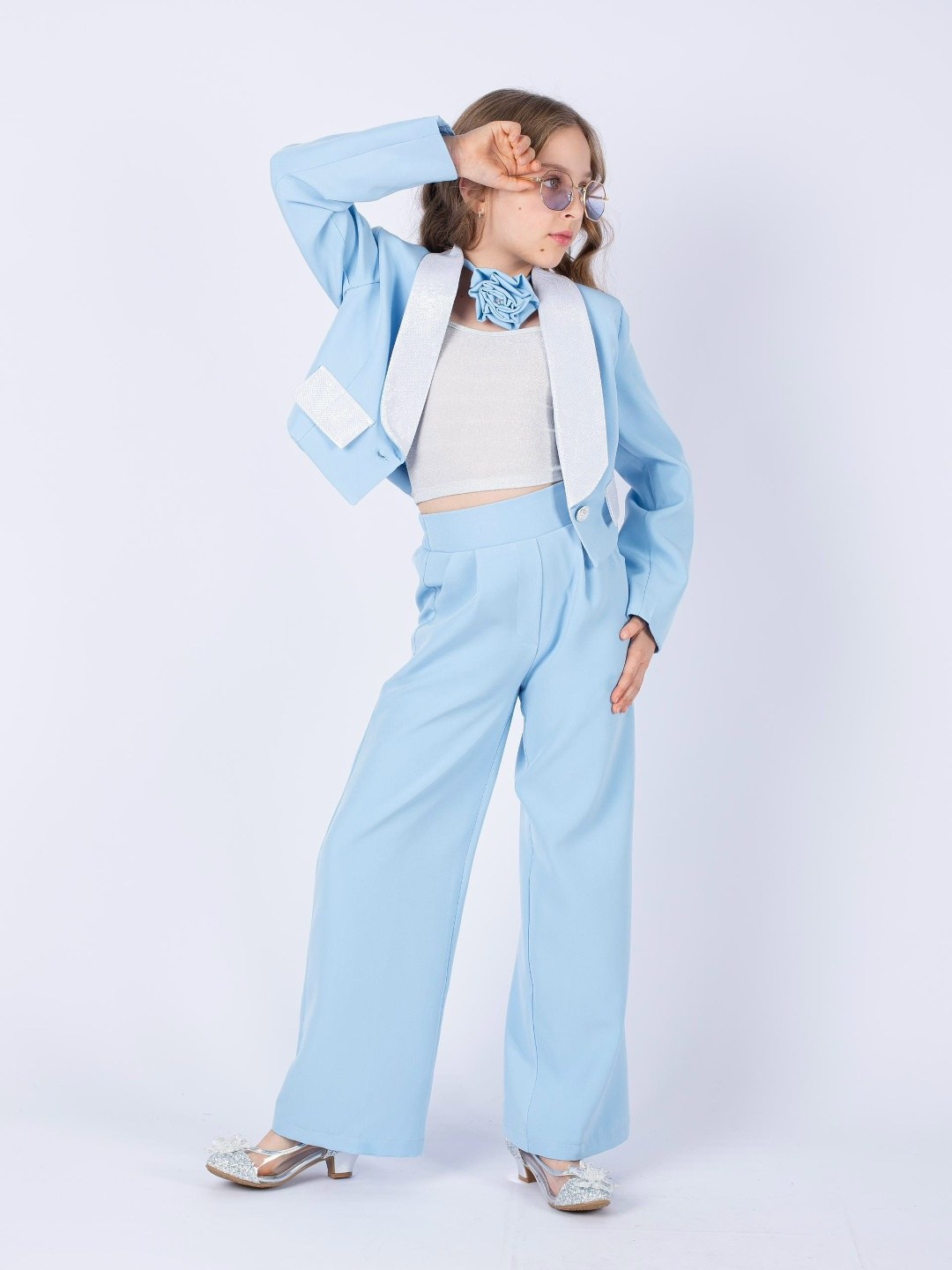 костюм брючный для девочки,белый брючный костюм,белые костюмы,стильные костюмы,детский брючный костюм