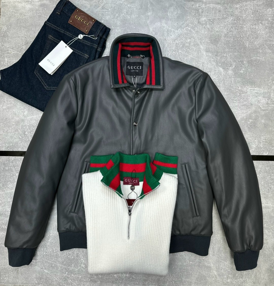 куртка gucci,кожаная куртка gucci,кожаный бомбер gucci,куртка гуччи,бомбер gucci