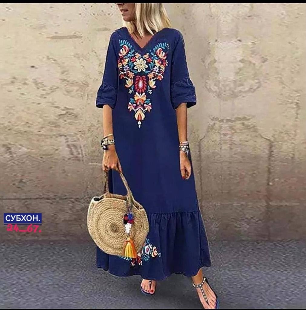 повседневное платье в стиле бохо,платье в стиле бохо,платье zanzea женское в богемном стиле,свободное платье в стиле бохо,платье в стиле бохо летнее